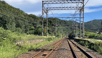 近代遺産-旧深日駅跡